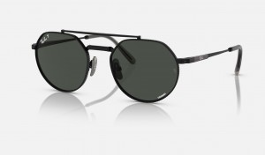 Men's Ray Ban Jack Ii Titanium Sunglasses Grey | 291846-QSK